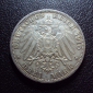 Германия Баден 3 марки 1910 год. - вид 1