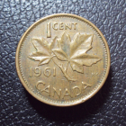Канада 1 цент 1961 год.