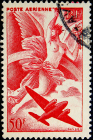 Франция 1946 год . Ирис богиня посланница Богов , 50 fr. Каталог 0,60 £. (1)
