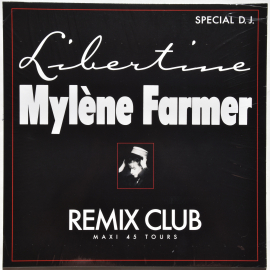 Mylene Farmer "Libertine" 1986/2018 Maxi Single SEALED  