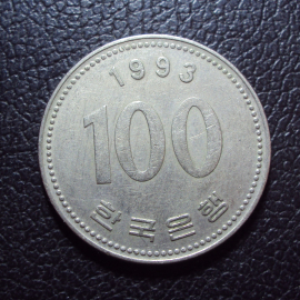 Южная Корея 100 вон 1993 год.