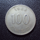Южная Корея 100 вон 1988 год.