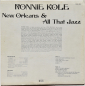 Ronnie Kole "New Orleans & All That Jazz" 19?? Lp   - вид 1