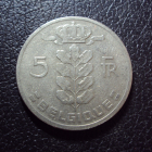Бельгия 5 франков 1965 год belgique.