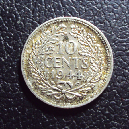 Нидерланды 10 центов 1944 год.