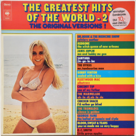 Various ( Janis Joplin Fleetwood Mac Santana) "The Greatest Hits Of The World - 2" 1974 Lp  