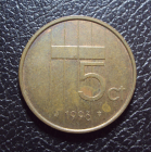 Нидерланды 5 центов 1996 год.