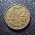 Канада 1 цент 1942 год.