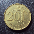 Финляндия 20 пенни 1980 год.