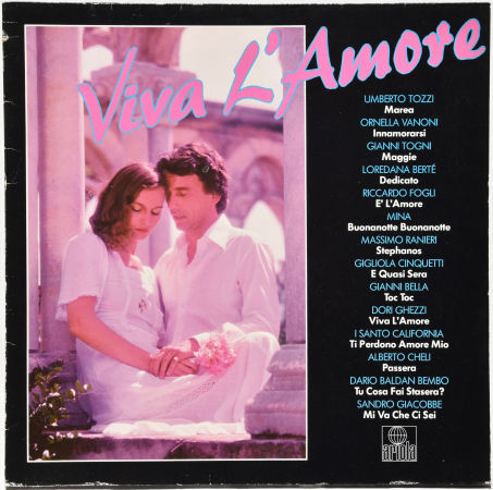 Various (Riccardo Fogli Loredana Berte Umberto Tozzi) "Viva L'Amore" 1981 Lp  