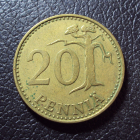 Финляндия 20 пенни 1979 год.