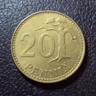 Финляндия 20 пенни 1982 год.