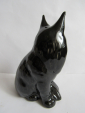 кот Мейн-кун черный ,авторская керамика,Вербилки .роспись - вид 3