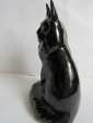 кот Мейн-кун черный ,авторская керамика,Вербилки .роспись - вид 5