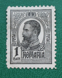 Румыния 1909 король Кароль I Sc#217 MLH