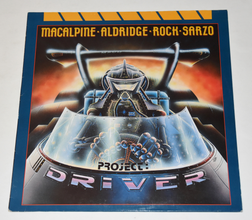 Project:Driver (Macalpine Aldridge Rock Sarzo) "Same" 1987 Lp  