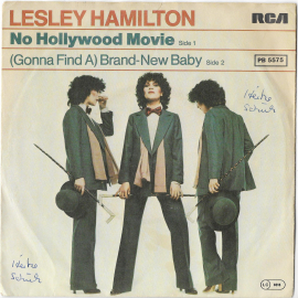Lesley Hamilton "No Hollywood Movie" 1978 Single  