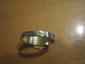 Перстень. кольцо серебро 84 проба, позолота, эмаль до 1917 г.  - вид 2