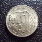 Индонезия 10 рупий 1971 год.