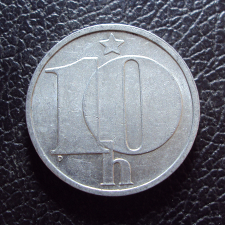Чехословакия 10 геллеров 1986 год.