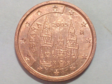 Испания, 2 Евро цента, евроцента, цента, (2 cent) 2005 года; _248_1