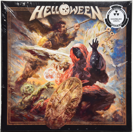 Helloween "Helloween" 2021 2Lp Limited Brown/Cream/White Marbled Vinyl SEALED  