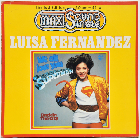 Luisa Fernandez "We All Love You Superman" 1979 Maxi Single  