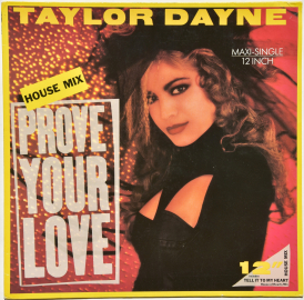 Taylor Dayne "Prove Your Love" 1988 Maxi Single  