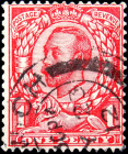 Великобритания 1911 год . Король Георг V . 1 p . Каталог 2,50 £. (7)