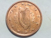 Ирландия, 1 Евро цент, евроцент, цента, (1 cent) 2006 года; _248_
