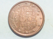Испания, 1 Евро цент, евроцент, цент, (1 cent) 2003 года; _248_