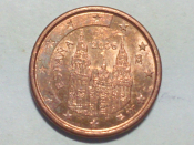 Испания, 1 Евро цент, евроцент, цент, (1 cent) 2006 года; _248_