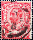 Великобритания 1911 год . Король Георг V . 1 p . Каталог 2,50 £. (21)