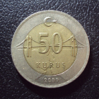 Турция 50 куруш 2009 год.