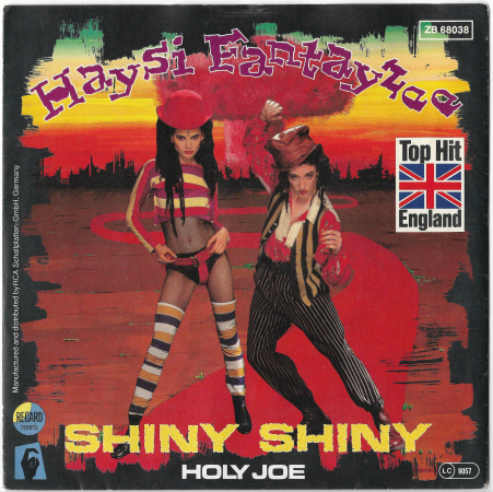 Haysi Fantayzee "Shin y Shiny" 1983 Single Test Press  