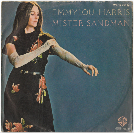 Emmylou Harris "Mister Sandman" 1981 Single  