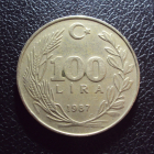 Турция 100 лир 1987 год.