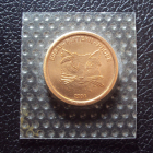Норвегия 1 евро цент 2004 год Проба.