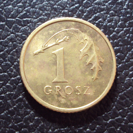 Польша 1 грош 1999 год.