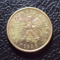 Польша 1 грош 1999 год. - вид 1