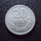 Польша 20 грошей 1968 год.