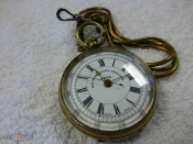 Старинный швейцарский хронограф 