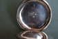 Старинные серебрянные часы хронограф. - вид 3
