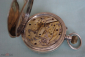 Старинные серебрянные часы хронограф. - вид 5