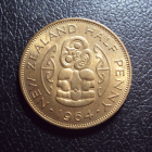 Новая Зеландия 1/2 пенни 1964 год.