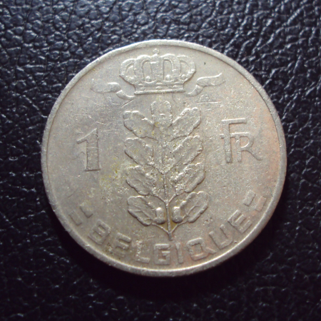Бельгия 1 франк 1962 год belgique.
