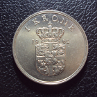 Дания 1 крона 1962 год.