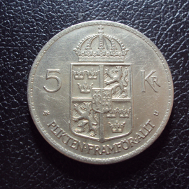 Швеция 5 крон 1972 год.
