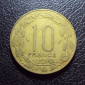 Центрально-Африканские Штаты 10 франков 1985 год. - вид 1