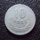 Польша 10 грошей 1975 год.
